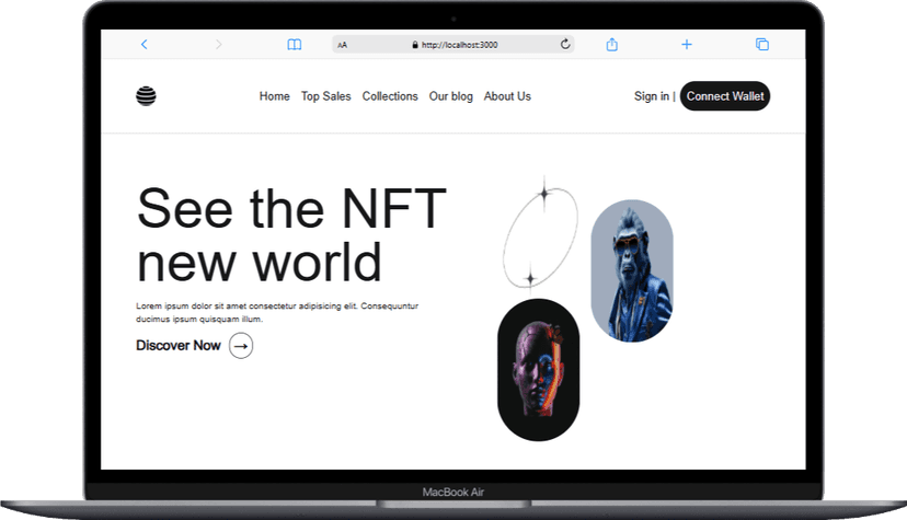 image NFT website